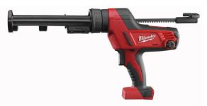 Пістолет для герметиків акумуляторний MILWAUKEE, C18 PCG/310C-0B, 310мл (каркас, пластиковий картридж, сумка) (4933459637)