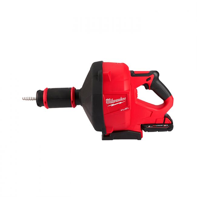Машина прочистна акумуляторна безщіткова MILWAUKEE, M18 FDCPF10-0C, трос 10м (каркас. ведро) (4933459684)