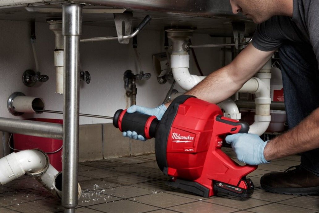 Аккумуляторная прочистная машина Milwaukee M18 FDCPF10-0C, трос 10 м без АКБ и ЗУ (4933459684)