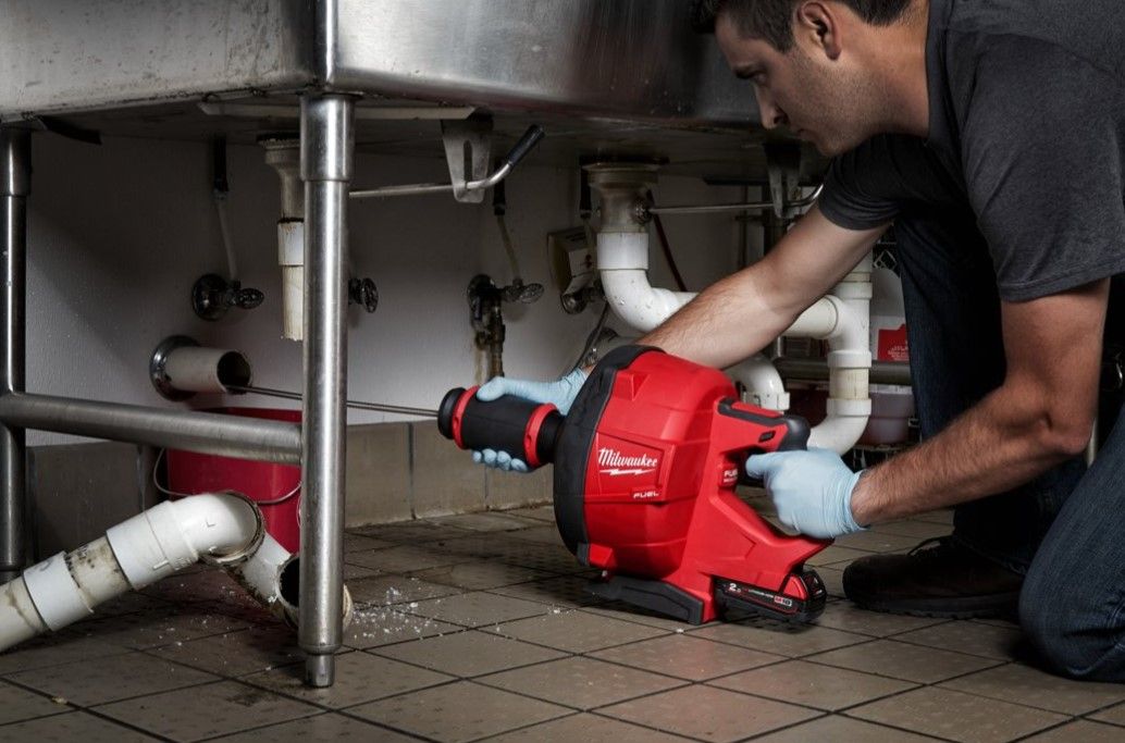 Аккумуляторная прочистная машина Milwaukee M18 FDCPF10-0C, трос 10 м без АКБ и ЗУ (4933459684)