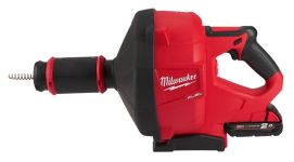 Машина прочистна акумуляторна безщіткова MILWAUKEE, M18 FDCPF10-201C, трос 10м (зарядний пристрій М12-18 С, 1 акумулятор М18 В2 (4933459685)
