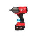 Гайковерт акумуляторний безщітковий 3/4'' MILWAUKEE, M18 ONEFHIWF34-502X, 2034Нм, з кільцем (зарядний пристрій M12-18 FC, 2 акум (4933459730)