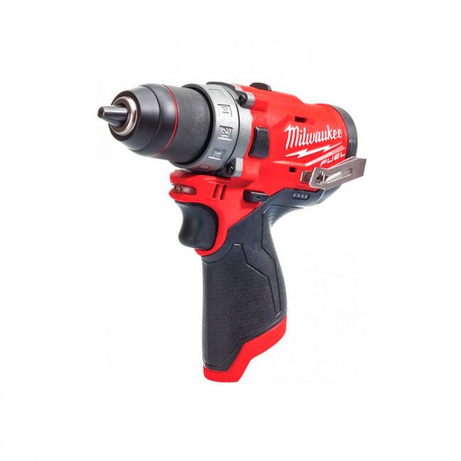 Дриль-шуруповерт акумуляторний безщітковий MILWAUKEE, M12 FDD-0, 44Нм (каркас, кліпса для ременя, картонне пакування) (4933459815)