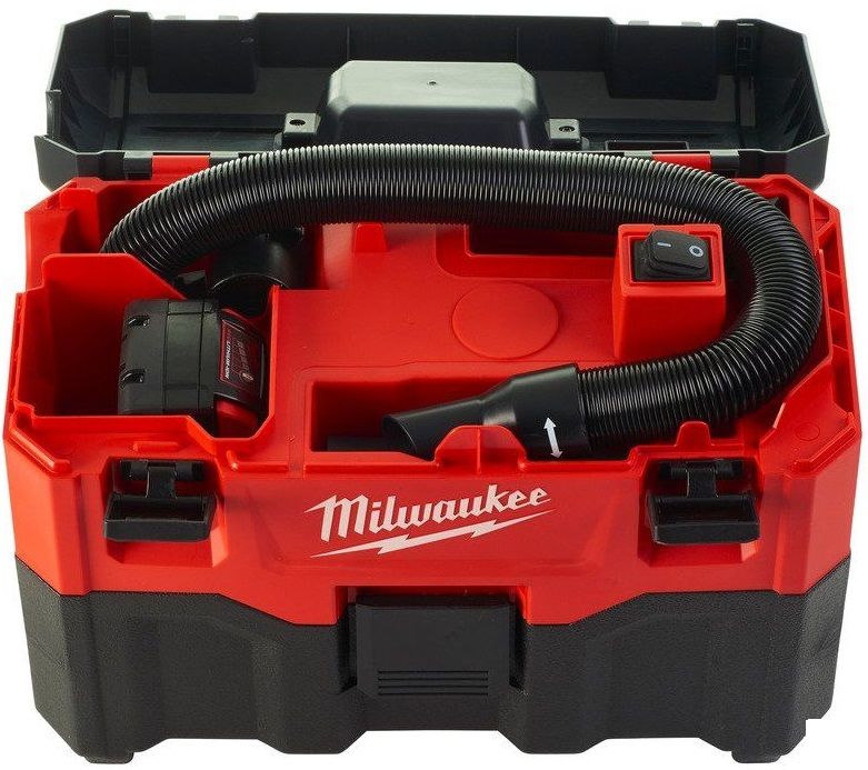 Пилосос акумуляторний MILWAUKEE, M18 VC2-0 для сухого і вологого прибирання (4933464029)