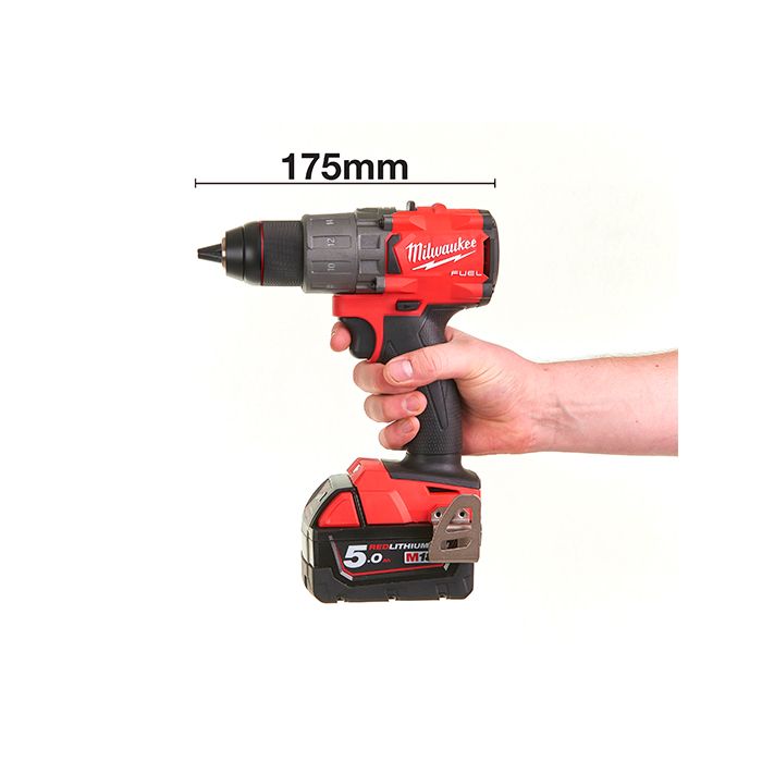 Аккумуляторная дрель-шуруповерт Milwaukee M18 FDD2-0X без АКБ и ЗУ (4933464266)