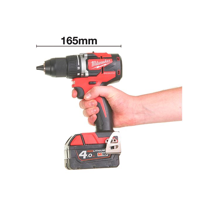 Аккумуляторная дрель-шуруповерт Milwaukee M18 CBLDD-0 без АКБ и ЗУ (4933464316)