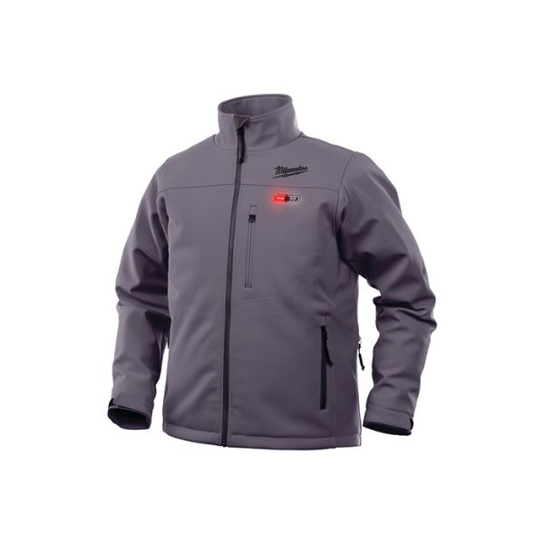 Куртка c электроподогревом премиальная Milwaukee M12 HJ GREY4-0 (M), серая (4933464329)