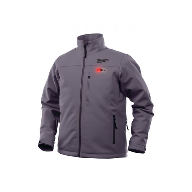 Куртка c электроподогревом премиальная Milwaukee M12 HJ GREY4-0 (XL), серая (4933464331)