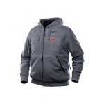 Куртка (толстовка) з електропідігрівом акумуляторна MILWAUKEE, M12 HH GREY3-0 (M), сіра (4933464353)