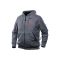 Куртка (толстовка) з електропідігрівом акумуляторна MILWAUKEE, M12 HH GREY3-0 (XXL), сіра (4933464356)