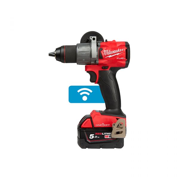 Аккумуляторная дрель-шуруповерт Milwaukee M18 ONEPD2-0X FUEL ONE-KEY без АКБ и ЗУ (4933464526)