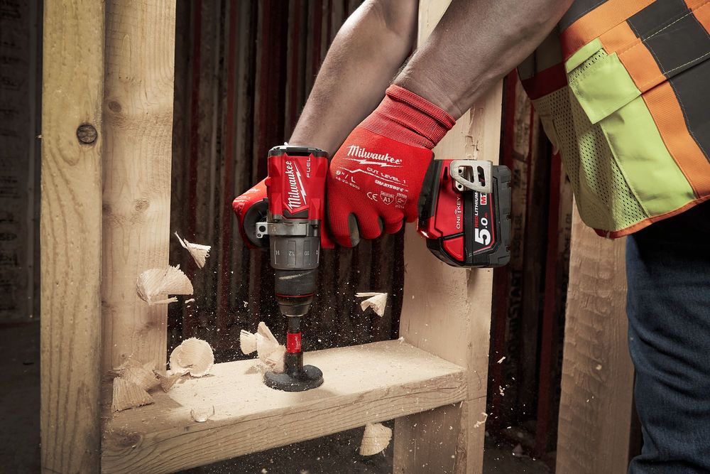 Аккумуляторная дрель-шуруповерт Milwaukee M18 ONEPD2-0X FUEL ONE-KEY без АКБ и ЗУ (4933464526)