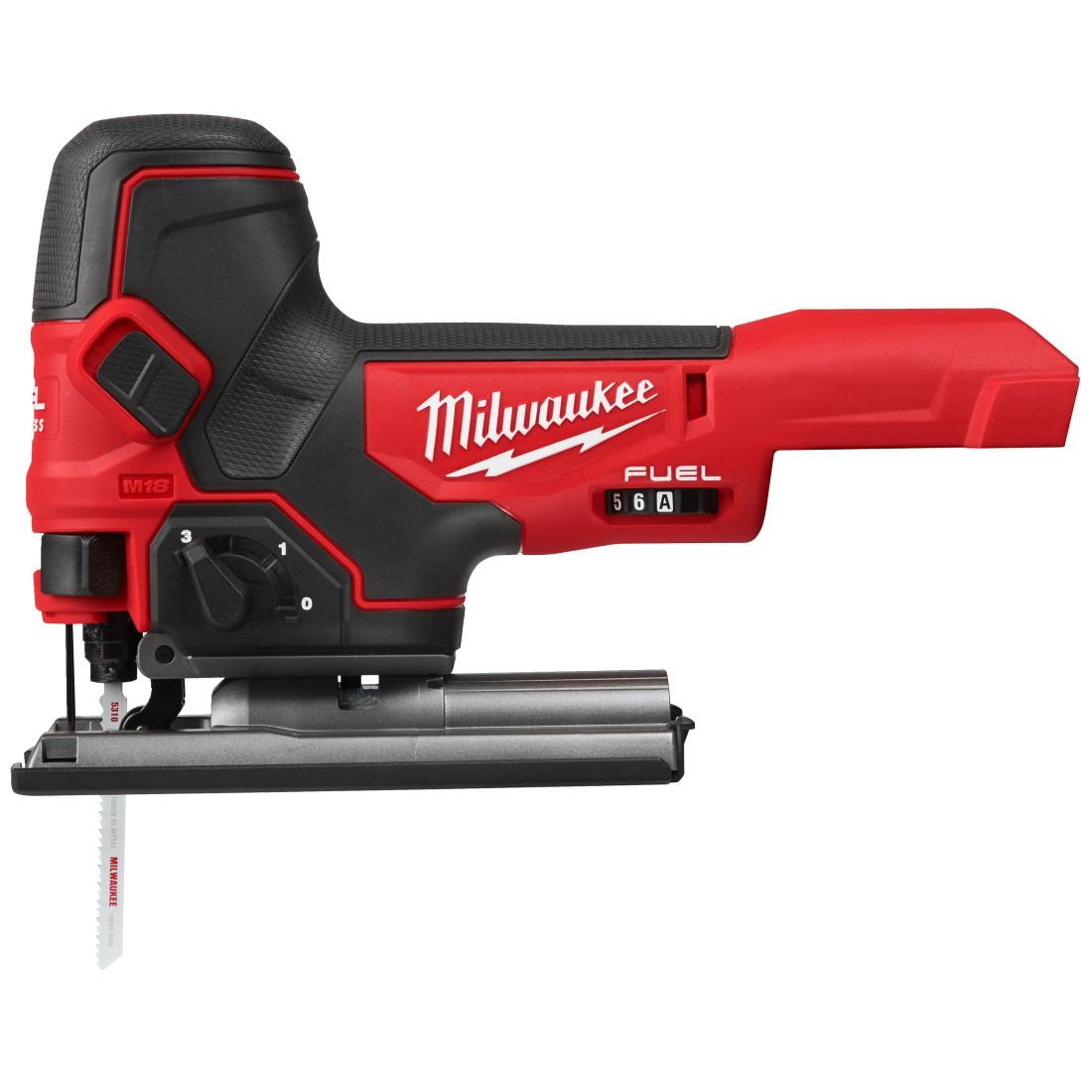 Пила лобзикова акумуляторна безщіткова MILWAUKEE M18 FBJS-0X (каркас, аксесуари, HDкейс) (4933464799)