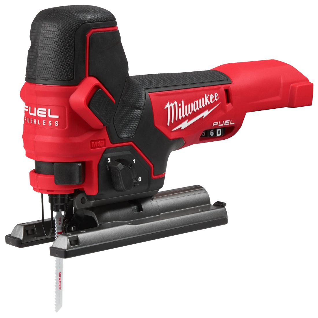 Пила лобзикова акумуляторна безщіткова MILWAUKEE M18 FBJS-0X (каркас, аксесуари, HDкейс) (4933464799)