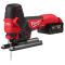 Лобзик акумуляторний MILWAUKEE, M18 FBJS-502Х (зарядний пристрій М12-18 FС, 2 акумулятори М18 В5 5Аг, аксесуари, HDкейс) (4933464800)