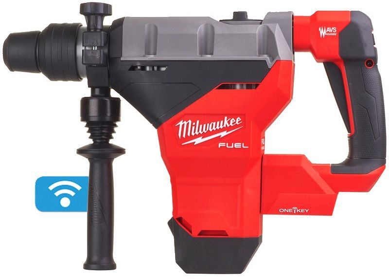 Перфоратор акумуляторний SDS-MAX MILWAUKEE, M18 FHM-0C, 11Дж (кейс, каркас) (4933464893)