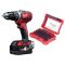 Дриль-шуруповерт акумуляторний MILWAUKEE M18 BDD-402CA (зарядний пристрій М12-18 С , 2 акумулятори В4 4Аг, кейс, набор біт 32шт) (4933464942)