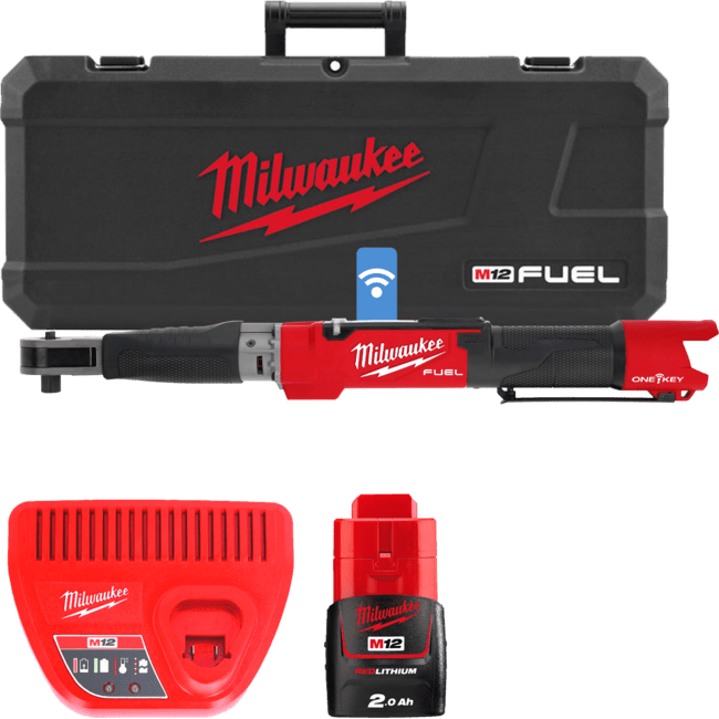 Акумуляторний електронний динамометричний ключ 1/2'' M12ONEFTR12-201C FUEL MILWAUKEE (203,4 Нм) (4933464970)