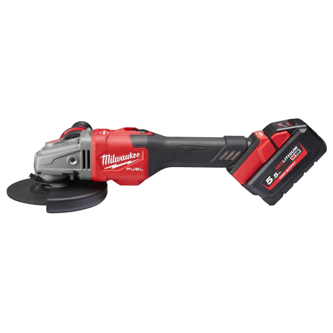 Шліфмашина кутова - болгарка акумуляторна безщіткова MILWAUKEE, M18 FHSAG125XB-552X, діаметр 125мм (4933471079)