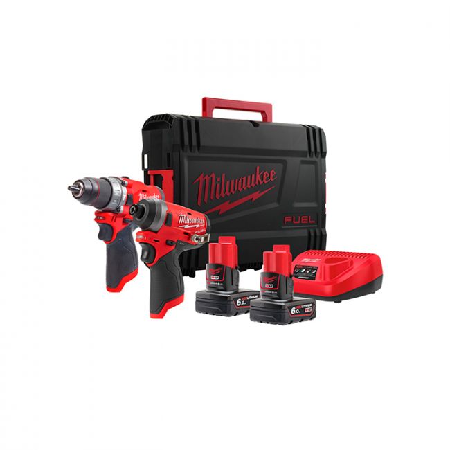 Набор инструмента Milwaukee M12 FPP2A-402P (4933471144)