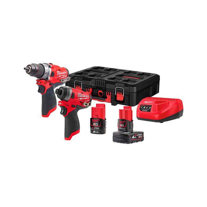 Набор инструмента Milwaukee M12 FPP2A-402P (4933471144)