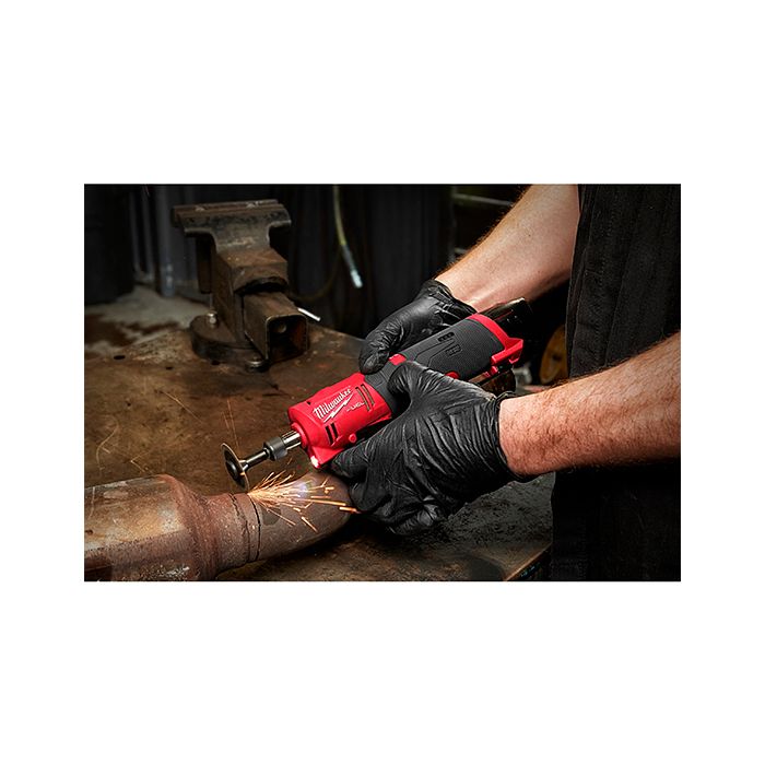 Аккумуляторная цанговая прямая шлифовальная Milwaukee M12 FDGS-0, 6х8 мм (4933471435)