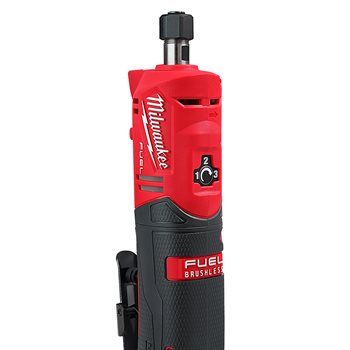 Шліфмашина пряма цангова акумуляторна безщіткова MILWAUKEE, M12 FDGS-422B (зарядний пристрій С12 С, 1 акумулятор М12 В2 2Аг, 1 а (4933471436)