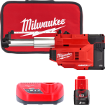 Система видалення пилу для перфораторів акумуляторна MILWAUKEE, M12 UDEL-201B, L-клас (зарядний пристрій С12 С, 1 акумулятор М12 (4933471461)