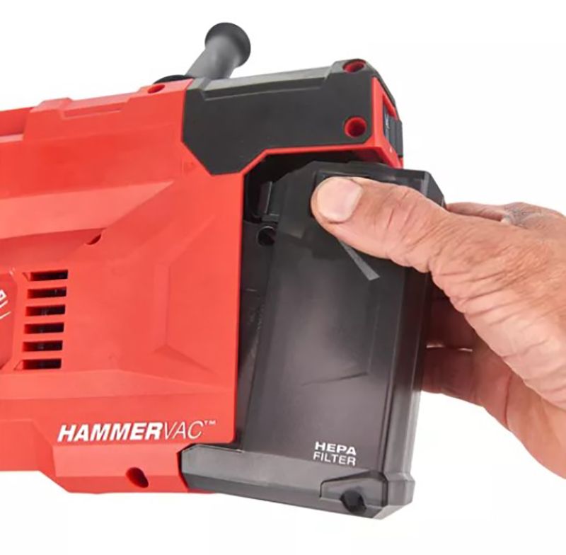 Система видалення пилу для перфораторів акумуляторна MILWAUKEE, M12 UDEL-201B, L-клас (зарядний пристрій С12 С, 1 акумулятор М12 (4933471461)