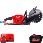 Машина відрізна акумуляторна безщіткова MILWAUKEE, M18 FCOS230-121, діаметр 230мм (зарядний пристрій М12-18 FC, 1 акумулятор М18 (4933471697)