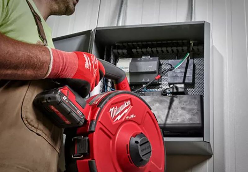 Пристрій акумуляторний для протягування кабелю MILWAUKEE, M18 FPFT-202 NC Set, 30м (зарядний пристрій M12-18 FC, 2 акумулятори M (4933471954)