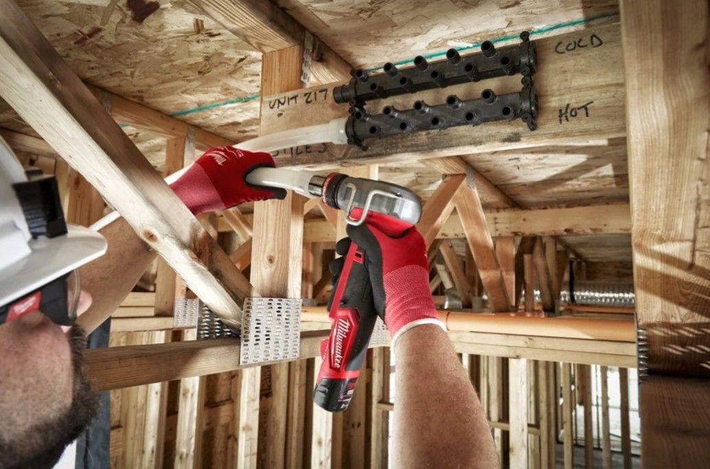 Інструмент розширювальний акумуляторний UPONOR Q&E MILWAUKEE, M12 FPXP-0C (каркас, кейс) (4933472018)