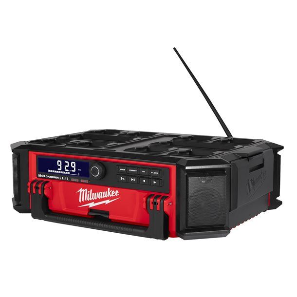 Радіоприймач акумуляторний із зарядним пристроєм PACKOUT MILWAUKEE, M18 PRCDAB+-0 (4933472112)