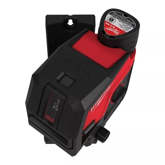 Нівелір лазерний лінійно-точковий акумуляторний MILWAUKEE M12 CLLP-301C (зелений промінь) (4933478100)
