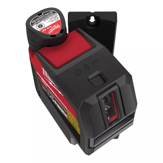 Нівелір лазерний лінійно-точковий акумуляторний MILWAUKEE M12 CLLP-301C (зелений промінь) (4933478100)