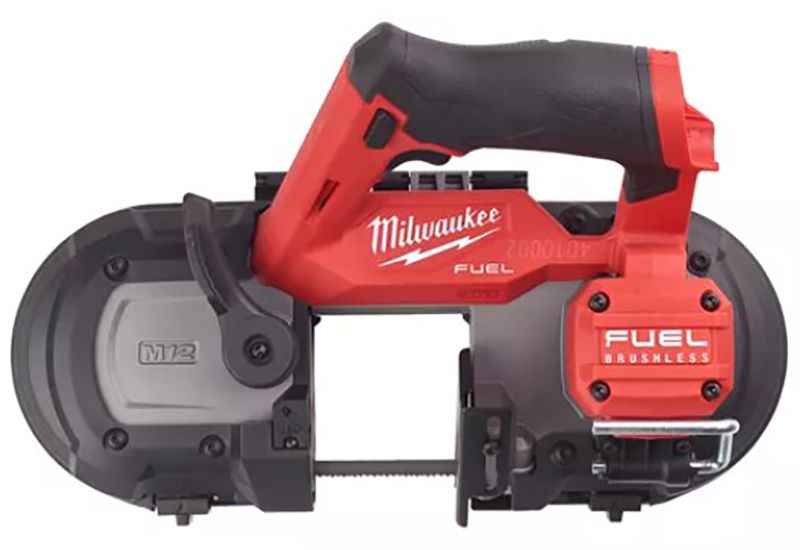 Пила стрічкова акумуляторна безщіткова MILWAUKEE, M12 FBS64-0C, 64мм (каркас, полотно, картонне пакування) (4933478440)