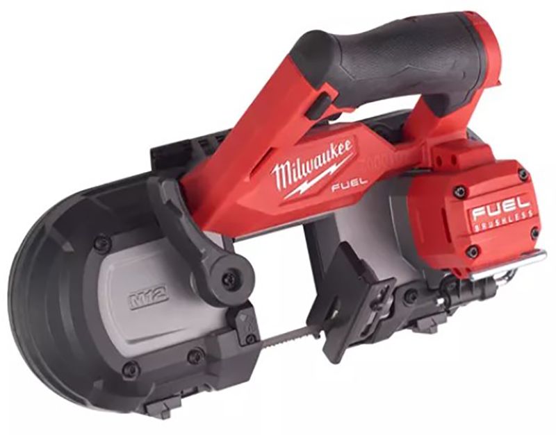 Пила стрічкова акумуляторна безщіткова MILWAUKEE, M12 FBS64-0C, 64мм (каркас, полотно, картонне пакування) (4933478440)