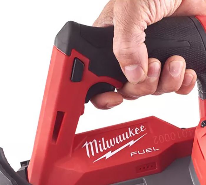 Пила стрічкова акумуляторна безщіткова MILWAUKEE, M12 FBS64-0C, 64мм (каркас, полотно, картонне пакування) (4933478440)