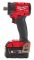 Гайковерт акумуляторний безщітковий 1/2'' MILWAUKEE, M18 FIW2P12-502X, 339Нм, з піном (зарядний пристрій M12-18 FC, 2 акумулятор (4933478447)