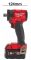 Гайковерт акумуляторний безщітковий 1/2'' MILWAUKEE, M18 FIW2P12-502X, 339Нм, з піном (зарядний пристрій M12-18 FC, 2 акумулятор (4933478447)