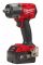 Гайковерт акумуляторний безщітковий 1/2'' MILWAUKEE, M18 FMTIW2F12-502Х, 881Нм, з кільцем (зарядний пристрій M12-18 FC, 2 акумул (4933478450)