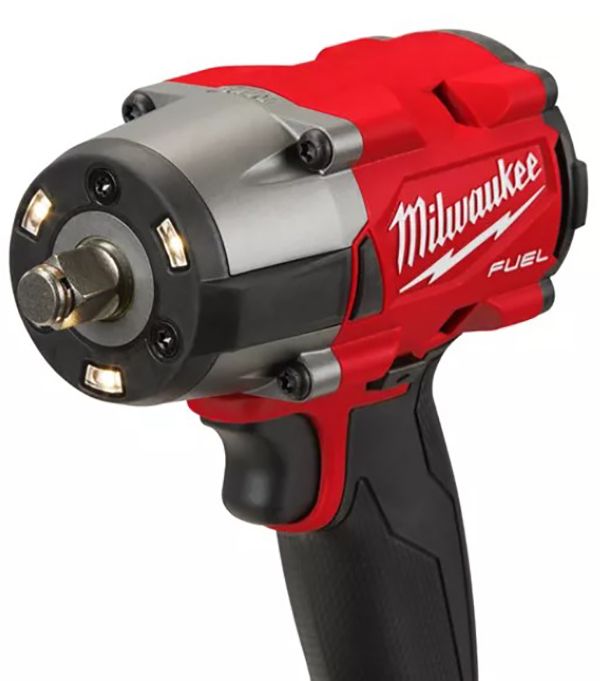 Гайковерт акумуляторний безщітковий 1/2'' MILWAUKEE, M18 FMTIW2F12-502Х, 881Нм, з кільцем (зарядний пристрій M12-18 FC, 2 акумул (4933478450)