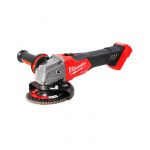 Шліфмашина кутова акумуляторна безщіткова MILWAUKEE, M18 FSAG125X-0, діаметр 125мм (каркас, антивібраційна бічна рукоятка, захис (4933478701)