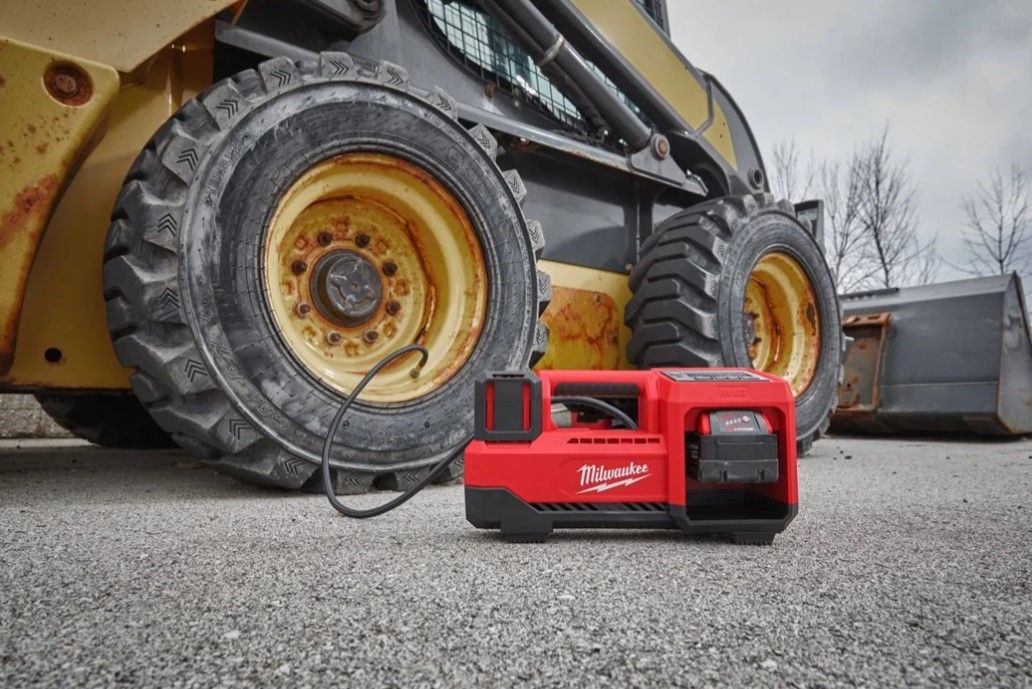 Компрессор повітряний акумуляторний MILWAUKEE, M18 BI-0 (каркас) (4933478706)