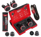 Навушники акумуляторні для работы, с захистом слуху MILWAUKEE L4 RLEPB-301 USB Bluetooth (4933478750)