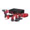 Набір з 2 інструментів акумуляторних безщіткових MILWAUKEE M12 FPP2AX-423P (зарядний пристрій С12 С, 2 акумулятори М12 В4 4Аг, 1 (4933478825)