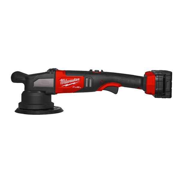 Машина полірувальна ексцентрикова акумуляторна безщіткова MILWAUKEE, M18 FUEL FROP21-502X, діаметр 150мм (зарядний пристрій M12- (4933478837)