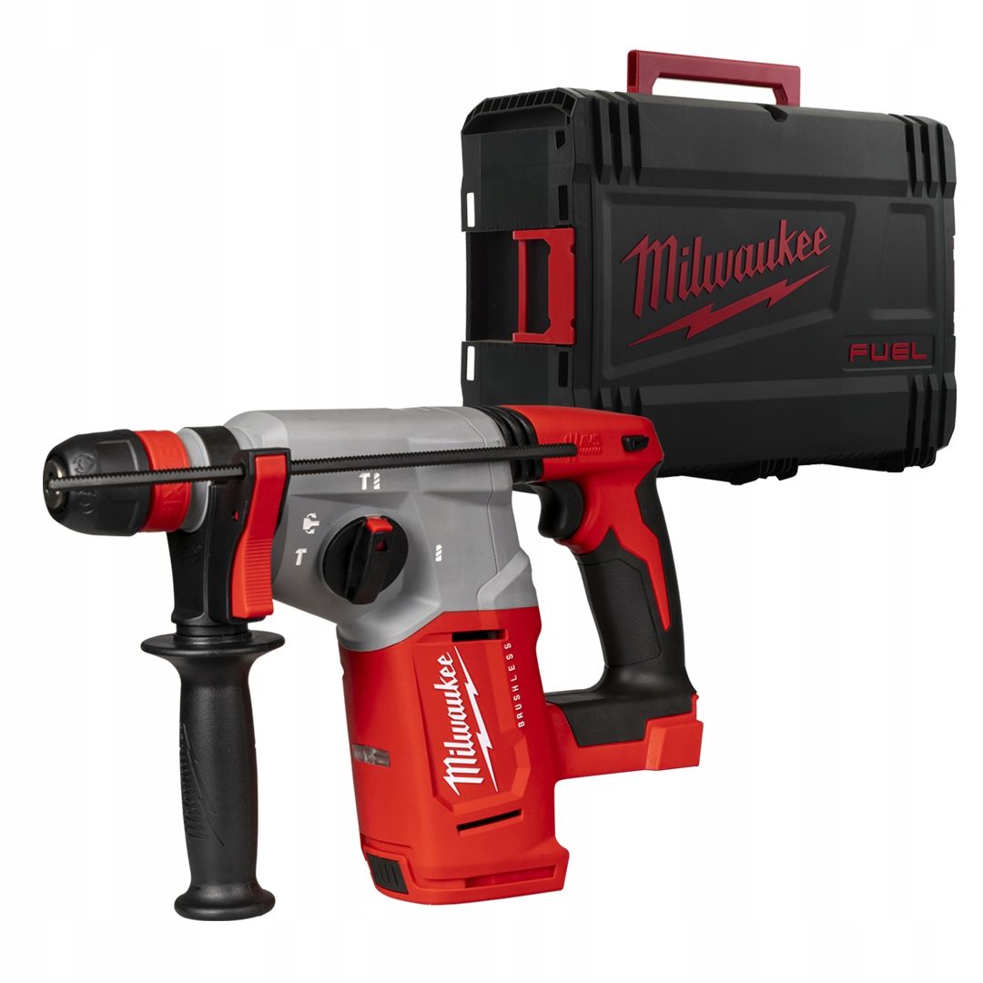 Перфоратор акумуляторний SDS-PLUS MILWAUKEE, M18 BLHX-0X, 2,3 Дж (каркас, HDкейс) (4933478891)