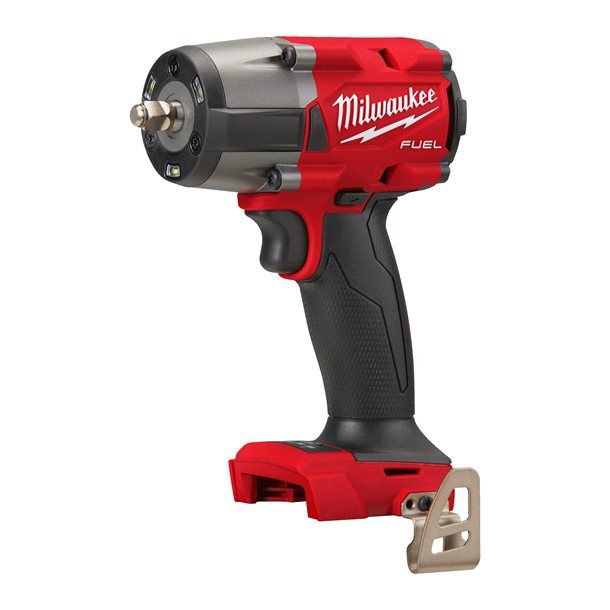 Гайковерт акумуляторний безщітковий 3/8'' MILWAUKEE, М18 FMTIW2F38-0X, 813Нм, з кільцем (каркас, кліпса для реміня, HDкейс) (4933479153)