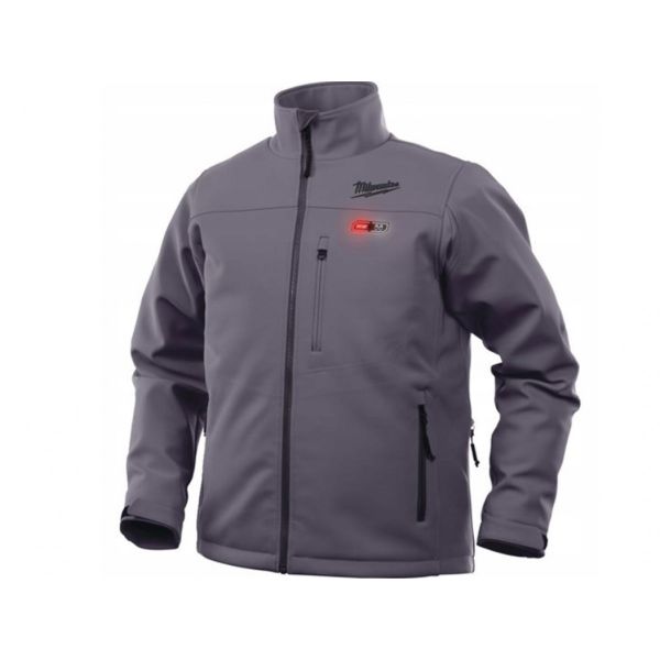 Куртка з підігрівом MILWAUKEE, M12 HJGREY5-0(XXXL), сіра (розмір XXXL) (4933479363)